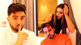 مقلبت اخت صاحبي في بيتها       دندنها