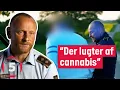 Lagu Jan konstaterer besiddelse af hash og kørsel uden kørekort | Kanal 5 Danmark | Politijagt