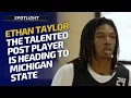 Ethan Taylor 7-Foot Michigan State Commit Dominating at Link Academy