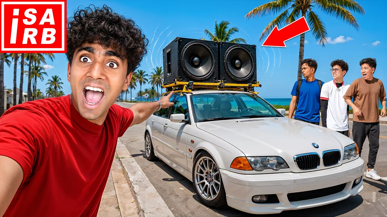 PASANG SPEAKER STADIUM ATAS KERETA !!