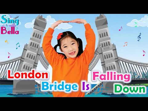 Download MP3 London Bridge Is Falling Down with Actions and Lyrics | Kids Action Song | Sing with Bella