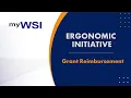 myWSI Ergonomic Initiative Employer Grant Reimbursement