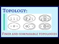 Munkres Solution - Exercise 2 2 Finer and Comparable Topologies