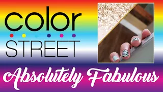 SIMPLE DIY Color Street Nail Art Creative Nail Design CHEVRON pattern