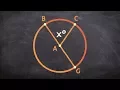 What is the measure of a semi circle