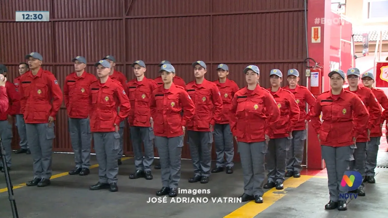 Novos Bombeiros Voluntários são formados em Caçador
