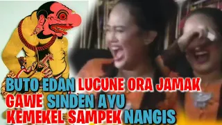sinden ayu kemekelen sampek nangis digarap buto edan