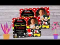 Download Lagu Mickey Mouse Birthday Invitation | MS Word Tutorial
