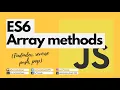 JavaScript Array Methods Find Index Pop Push Revers Part