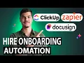 How I Automated Contract Signing with ClickUp Docusign Zapier Step-by-Step Tutorial