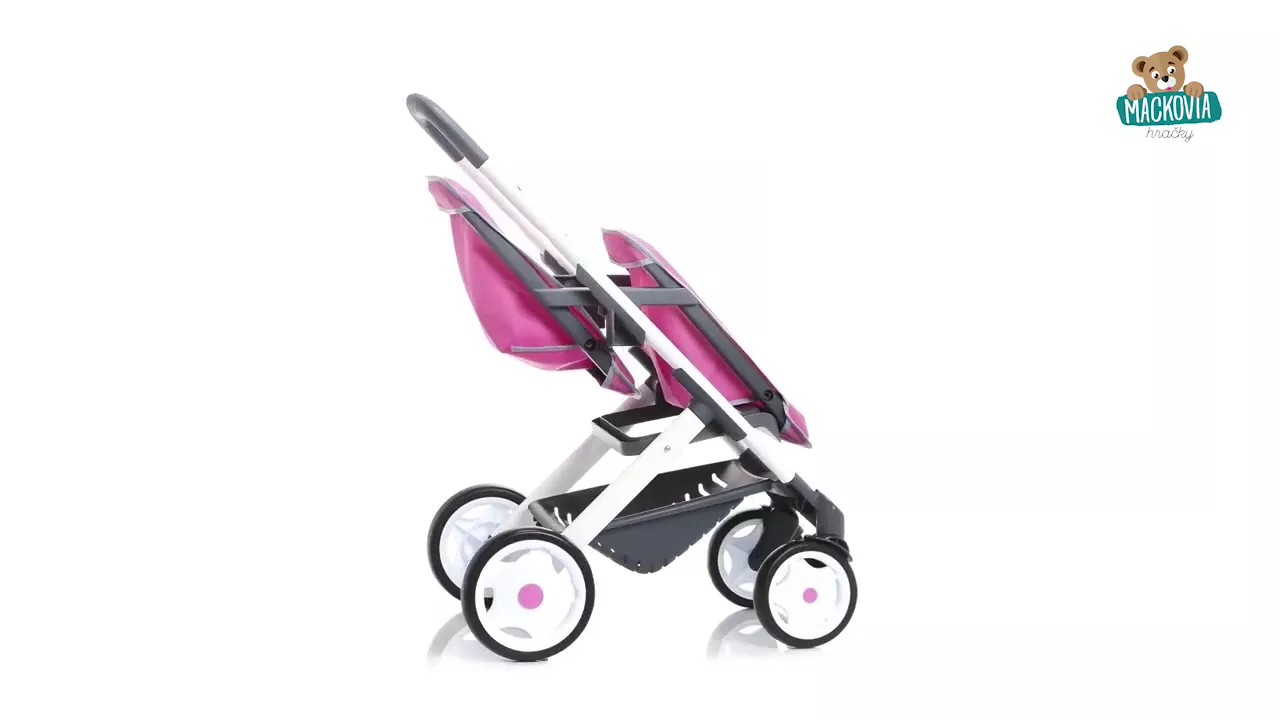 Kočíky od 18 mesiacov - Set kočík pre dve bábiky Maxi Cosi & Quinny Smoby - 4