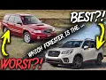 Buying A Used Subaru Forester Here s The Good And Bad Over The Last 20 Years