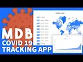 Build Covid 19 App with MDB Working with API JSON and data visualisation