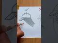 Lagu How to draw a girl with cap from 7 points #shorts #tutorial #girl