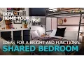 Shared Bedroom Ideas - IKEA Home Tour Episode 306