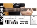 Download Lagu Nirvana - Come As You Are Guitar Chords Acordes de guitarra