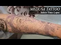 MEDUSA Tattoo Time-Lapse Realism Tattoo