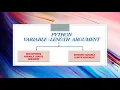 VARIABLE LENGTH ARGUMENT PYTHON KEYWORD VARIABLE LENGTH ARGUMENT