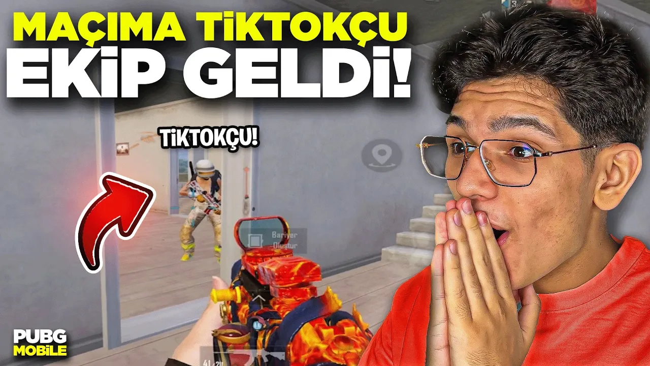 MAÇIMA SAĞLAM TİKTOKÇU EKİP GELDİ! 40 KİLL ALDIM -PUBG MOBİLE
