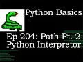 Python Basics Call Python Interpreter From Dos Prompt Command Line