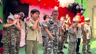 عروض نصر اكتوبر   عشان علمونا نحب الوطن    أكاديمية العباقرة دندنها