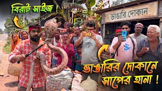 ভাঙারি দোকানে সাপ দেখে হুলুস্থুল কাণ্ড বেঁধে গেল! পরিচিত কাউকে সাপে কামড়ালে কী করবেন? #information 
