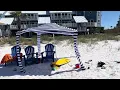 Cool Cabanas Beach Tent - Wind Test
