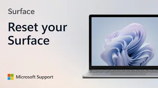 How to restore or reset your Surface Microsoft