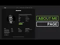 Portfolio Website Series About Page Part 2 HTML CSS JS