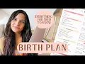 BIRTH PLANS what is a birth plan how to write one do you really need it more