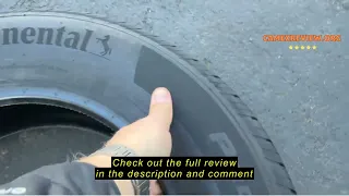 Review Continental ProContact TX All Season 103H Passenger Tire