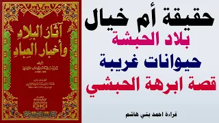 رأس جمل وجلد نمر عجائب المدن وغرائب الحيوانات بلاد الحبشة كتاب اثار البلاد واخبار العباد للقزويني  رأس جمل وجلد نمر عجائب المدن وغرائب الحيوانات بلاد الحبشة كتاب اثار البلاد واخبار العباد للقزويني