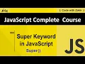 Super Keyword In Javascript Js Tutorial In Pashto