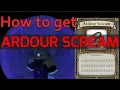 Deepwoken How To Get Ardour Scream Murmur Evolution