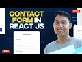 Contact Forms in React Get Contact Form Data in Two Ways