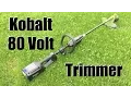 Kobalt 80V Brushless String Trimmer - Review by vtmaestro