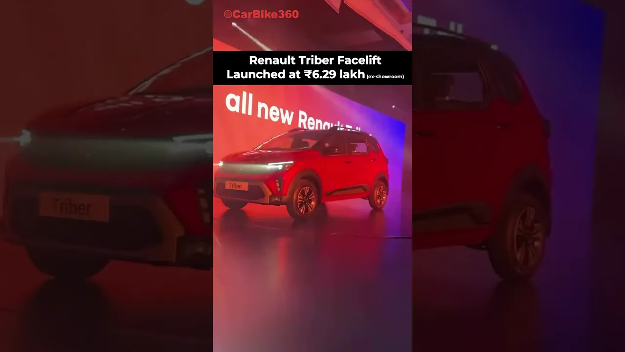 New 2025 Renault Triber Facelift!