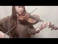 【ディズニーシー】ポルトパラディーゾで流れてる曲、弾いてみました①『Te voglio bene assaje』violin/石川寛子
