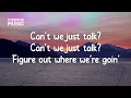 "Talk" by Khalid (Lyrics) ft. Disclosure