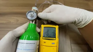 Teste de Resposta -  Detector de Gás - GásAlert MaxXT II - Honeywell