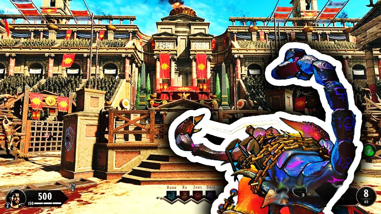IX Black Ops 4 - O MAPA DOS GLADIADORES!!!