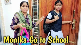 monika go to school comedy video funny video prabhu sarala lifestyle