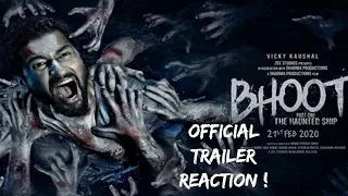 bhoot the haunted ship official trailer reaction vicky kaushal bhumi pednekar 