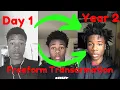 Freeform Dread Journey Time Lapse