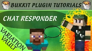 Chat Responder Auto replys Minecraft Bukkit Plugin
