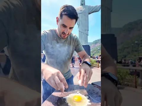 Frying an Egg at Christ the Redeemer! π³π₯