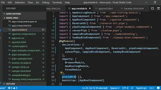 Angular 7 - Two Way Binding