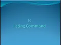 ls Linux Command - Linux Tutorial in Urdu