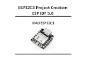 ESP32-C3 Project Creation in ESP IDF 5 0
