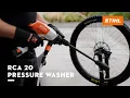STIHL RCA 20 Cordless Pressure Washer Battery Powered Pressure Washer STIHL AS System STIHL GB